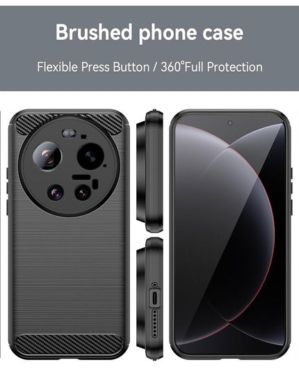 Maska za Xiaomi 17 Ultra crna Defender Safeguard