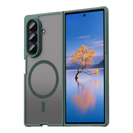 Maska za Samsung F966B Galaxy Z Fold 7 tamno zelena Magsafe Fold