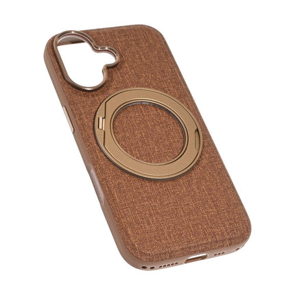 Maska za iPhone 17 6.3 Magsafe Textile braon