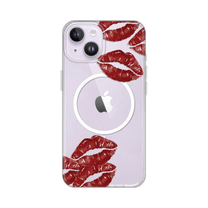 Maska za iPhone 13/14 6.1 Kisses Print Magsafe