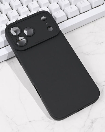 Maska za iPhone 17 Pro Max 6.9 crna Silikon Pro Camera
