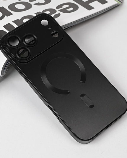 Maska za iPhone 17 Pro Max 6.9 crna Magsafe Chrome