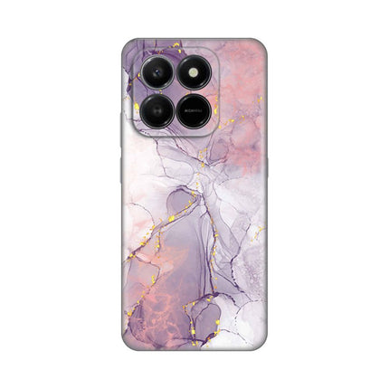 Maska za Honor X7d 4G/400 Smart 5G Pink Marble Silikonska Print