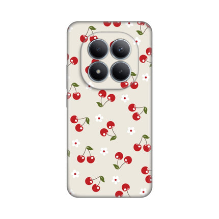 Maska za Xiaomi Redmi Note 15 Pro Plus 5G Cherry and Flowers Silikonska Print