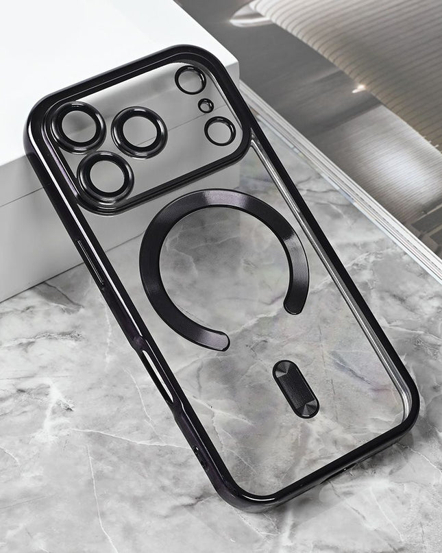 Maska za iPhone 17 Pro 6.3 crna Magsafe Lux