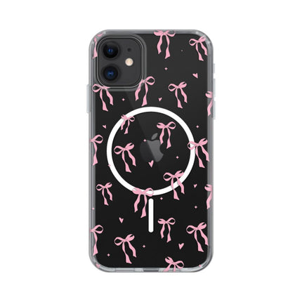 Maska za iPhone 11 6.1 Cute Bows Print Magsafe
