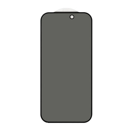 Zastitno staklo Tempered Glass Privacy Teracell Titan 2.5D za iPhone 17 Pro 6.3 crni