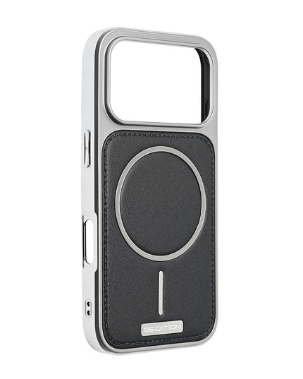 Maska za iPhone 17 Pro 6.3 crna Magsafe Urban Leather