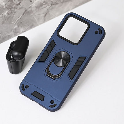 Maska Hard Ring za Honor X8c tamno plava