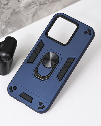 Maska Hard Ring za Honor X8c tamno plava