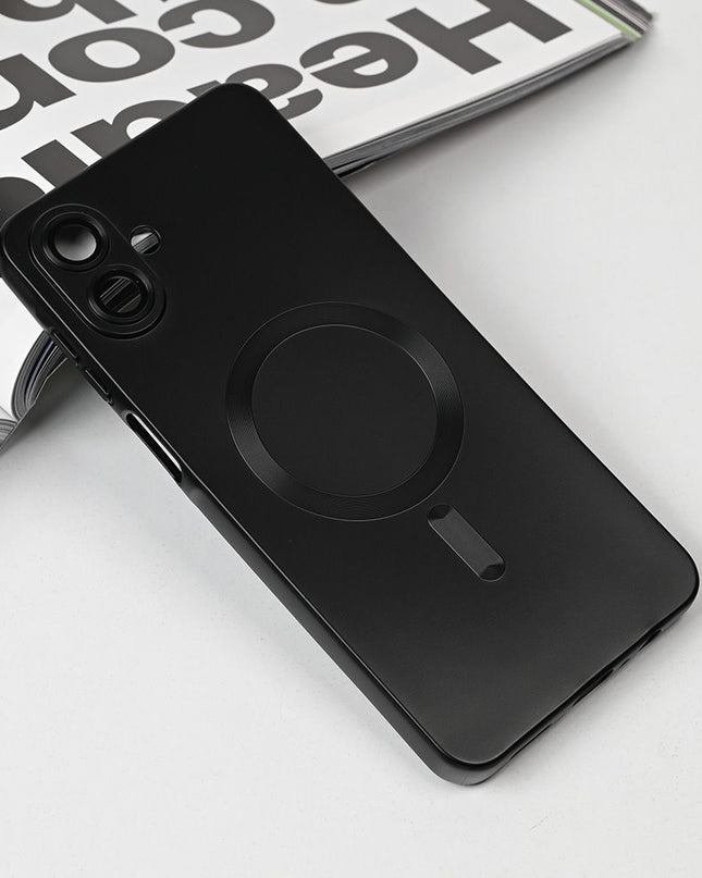 Maska za Samsung A075F Galaxy A07 crna Magsafe Chrome