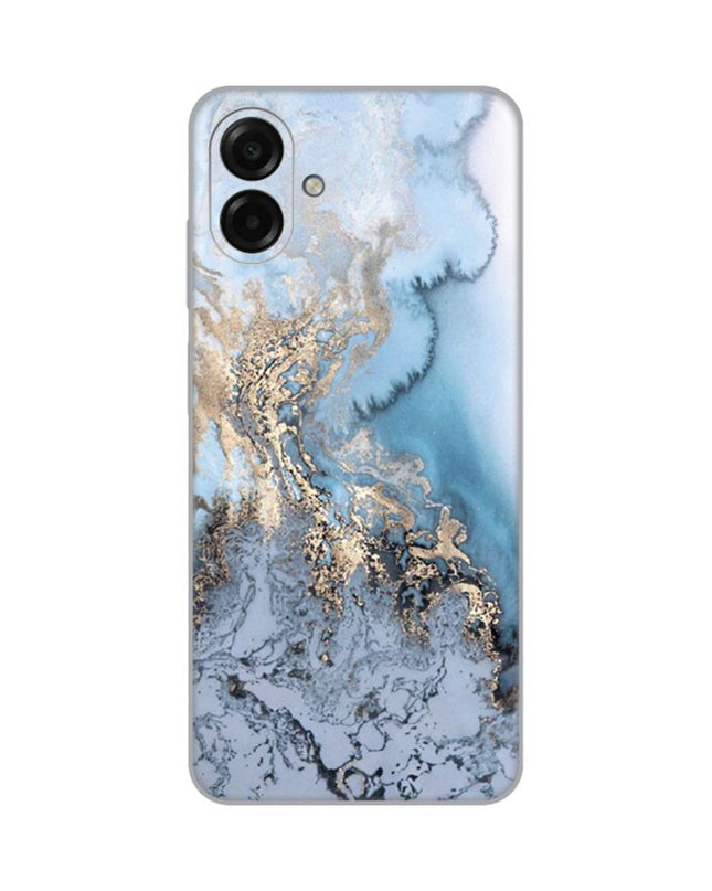 Maska za Samsung A075F Galaxy A07 Blue Gold Marble Silikonska Print