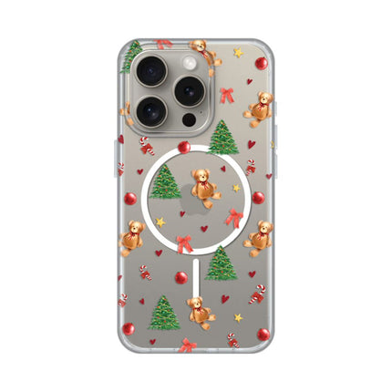 Maska za iPhone 15 Pro 6.1 Marry Bear Print Magsafe