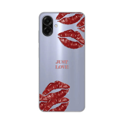 Maska za Samsung A075F Galaxy A07 Just Love Pink Silikonska Print Skin