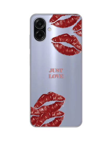 Maska za Samsung A075F Galaxy A07 Just Love Pink Silikonska Print Skin