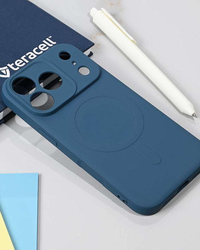Maska za iPhone 17 Pro 6.3 plava Teracell Giulietta Magsafe