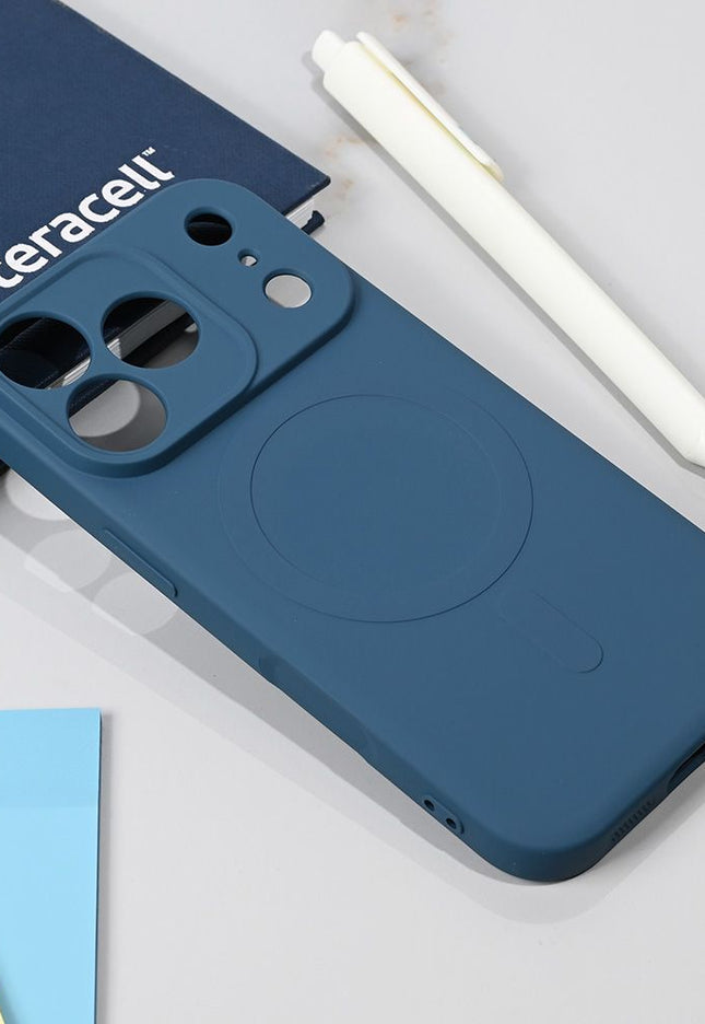 Maska za iPhone 17 Pro 6.3 plava Teracell Giulietta Magsafe