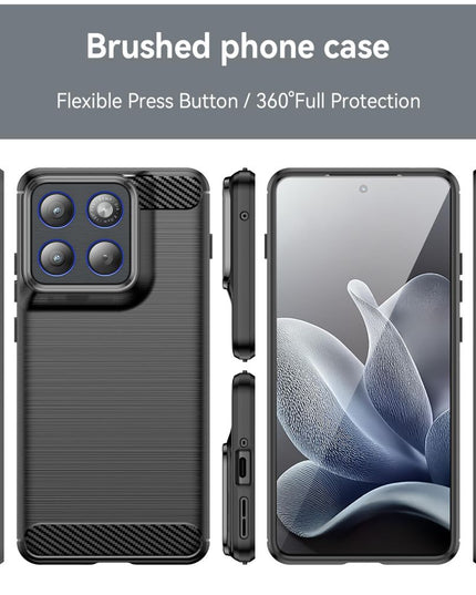 Maska za Motorola Edge 70 crna Defender Safeguard