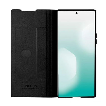 Maska za Samsung F966B Galaxy Z Fold 7 crna (with pen) Nillkin Qin Pro Leather