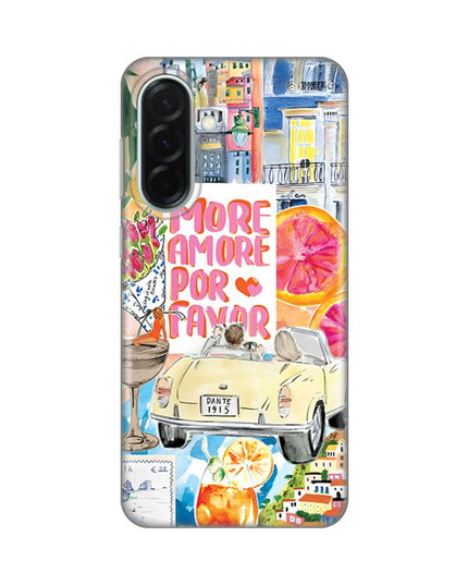 Maska za Samsung A366B Galaxy A36 5G More Amore Silikonska Print