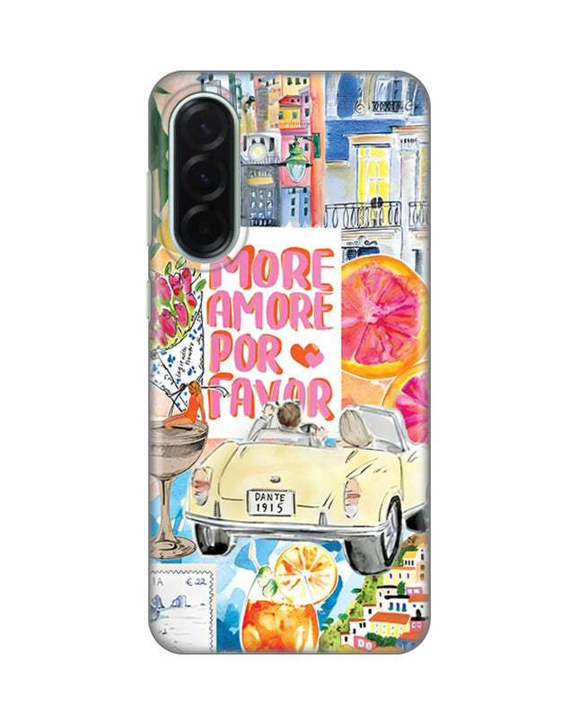 Maska za Samsung A366B Galaxy A36 5G More Amore Silikonska Print