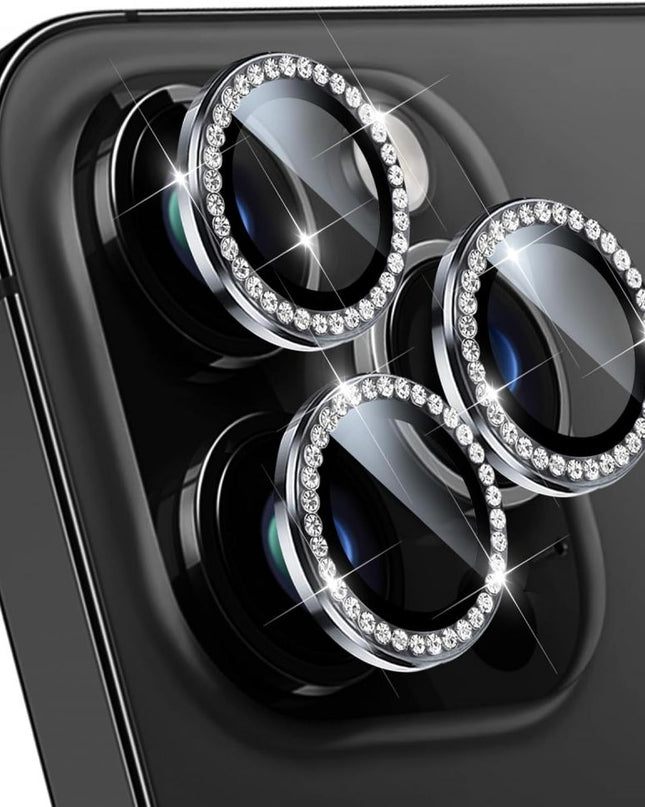 Zastita za kameru Diamond za iPhone 16 Pro Max 6.9 crna