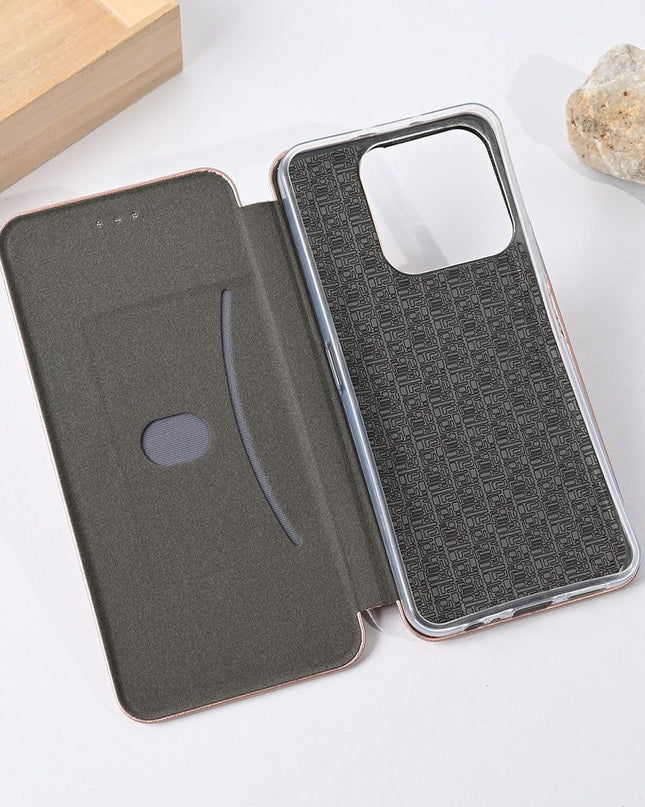Maska za Honor X6c roze Teracell Flip Cover