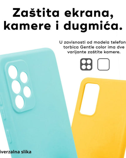 Maska za Honor X5c Plus crna Gentle Color