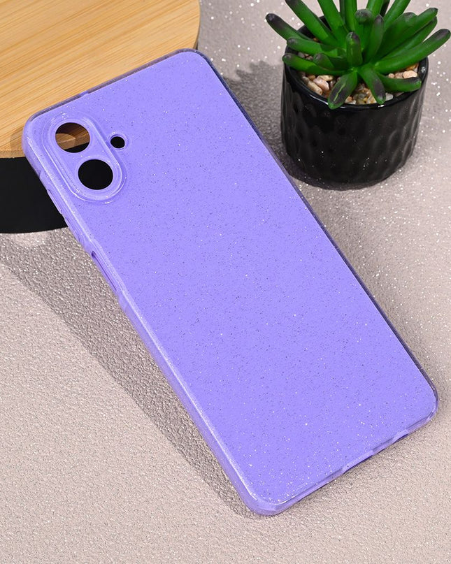 Maska za Samsung A075F Galaxy A07 ljubicasta Sparkle Dust