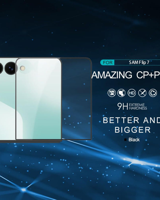 Zastitno staklo Tempered glass Nillkin CP+ Pro za Samsung F751B Galaxy Z Flip 7 crni