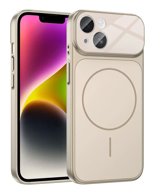 Maska za iPhone 15 6.1 zlatna Magsafe LookLike