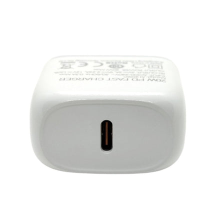 Kucni punjac LDNIO A1209C PD, 20W sa Type C na iPhone lightning kablom beli