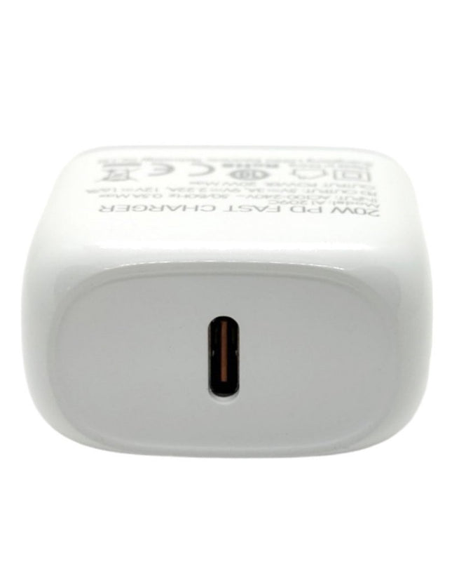 Kucni punjac LDNIO A1209C PD, 20W sa Type C na iPhone lightning kablom beli