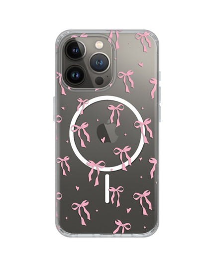 Maska za iPhone 13 Pro 6.1 Cute Bows Print Magsafe