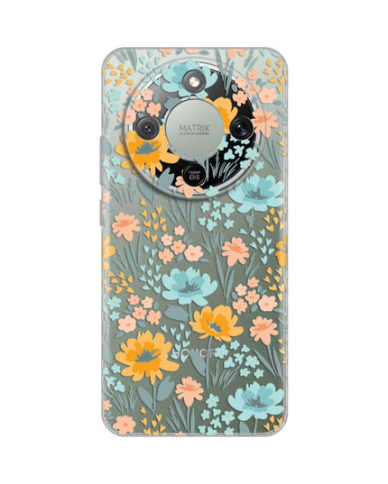Maska za Honor Magic 8 Lite Lovely Flowers Silikonska Print Skin