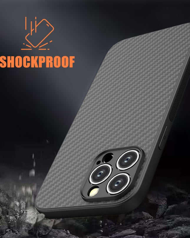 Maska za Samsung A576B Galaxy A57 5G crna Carbon fiber