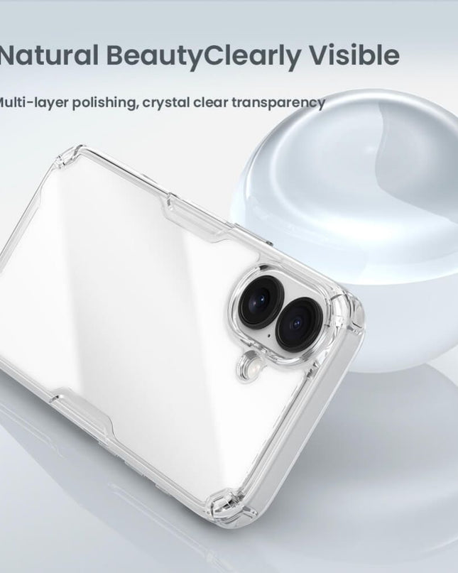 Maska za iPhone 17 6.3 transparent Nillkin Nature Pro