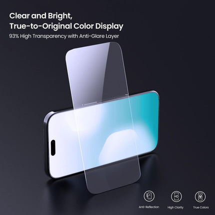 Zastitno staklo Tempered glass Nillkin H+ Pro za iPhone 17 Pro 6.3 (sa kalupom)