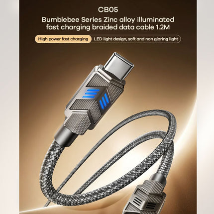 Data kabl REMAX Bumblebee Series CB05 Fast Charger 30W Type C na Lightning 1.2m