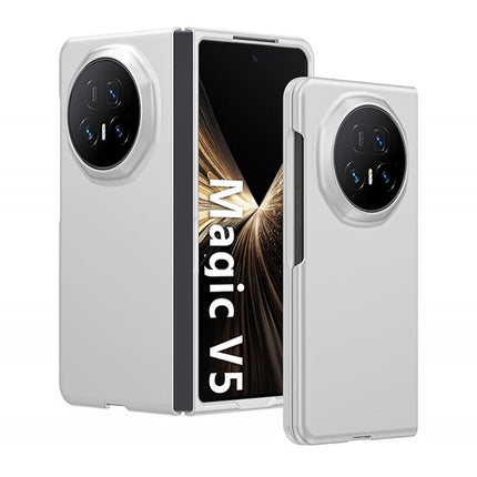 Maska za Honor Magic V5 bela Elegant Fold