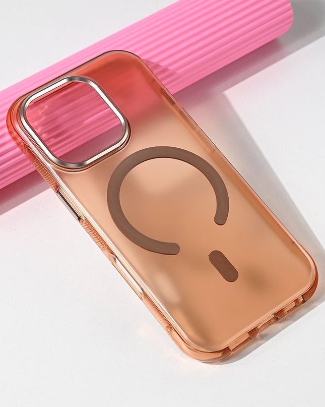 Maska za iPhone 16 Pro 6.3 braon Magsafe Glow