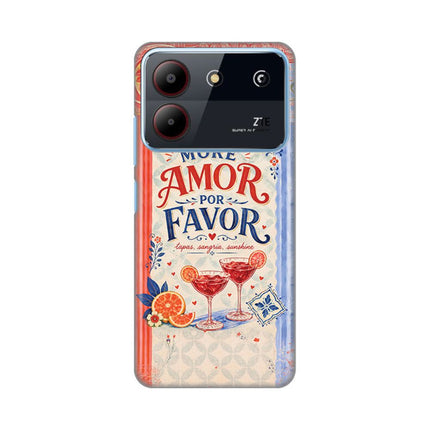 Maska za ZTE Blade A54 Summer in Spain Silikonska Print Skin
