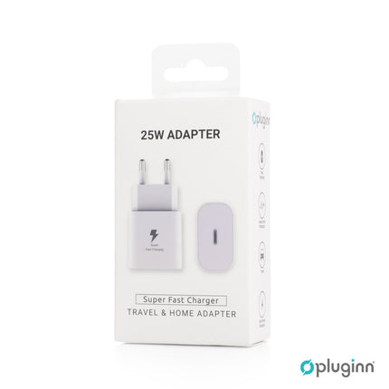 Kucni Punjac Pluginn AJ-25 KP-614C PD Fast 25W za Samsung beli CE