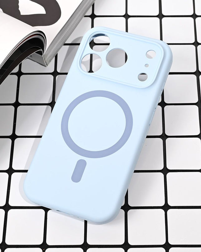 Maska za iPhone 17 Pro 6.3 svetlo plava Magsafe Pure color