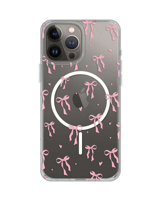 Maska za iPhone 13 Pro Max 6.7 Cute Bows Print Magsafe