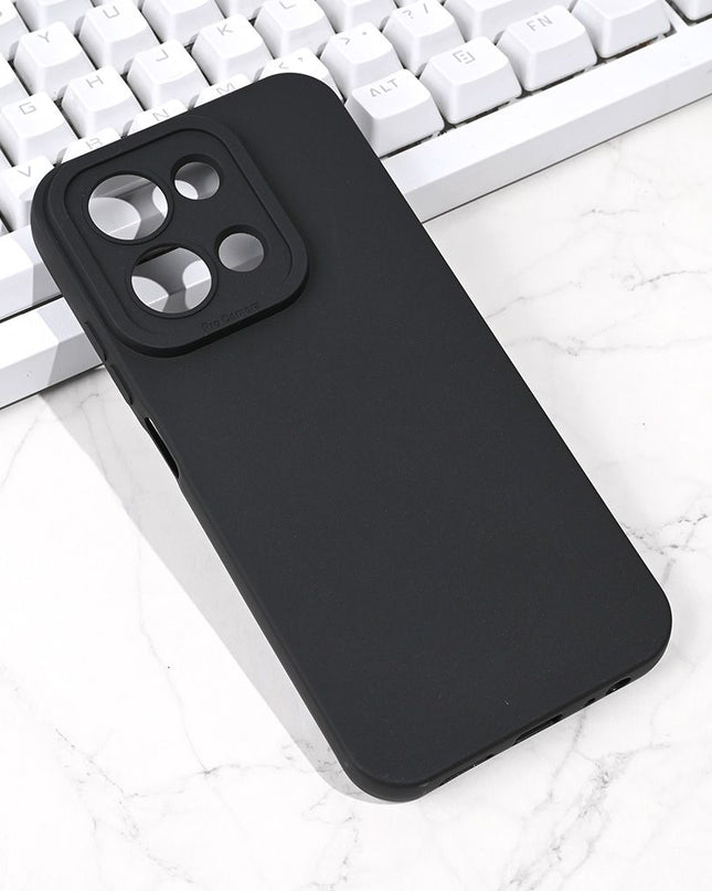 Maska za Xiaomi Redmi 15C 4G 173mm crna Silikon Pro Camera