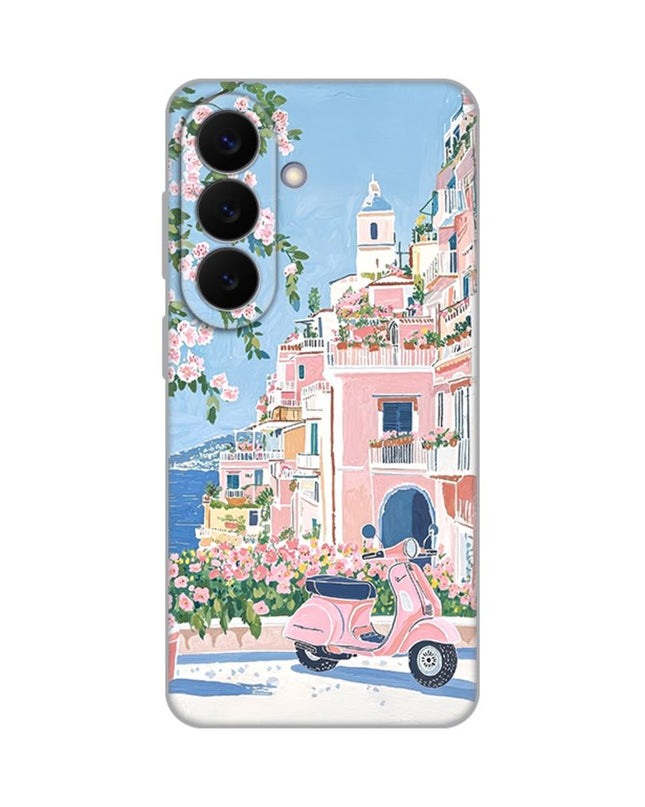 Maska za Samsung S941B Galaxy S26 Pink Italy Silikonska Print