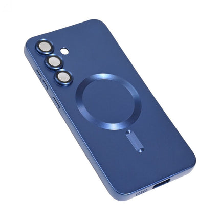 Maska za Samsung S731B Galaxy S25 FE tamno plava Magsafe Chrome