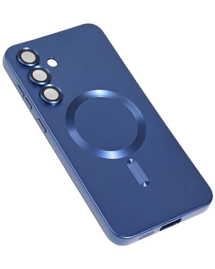 Maska za Samsung S731B Galaxy S25 FE tamno plava Magsafe Chrome