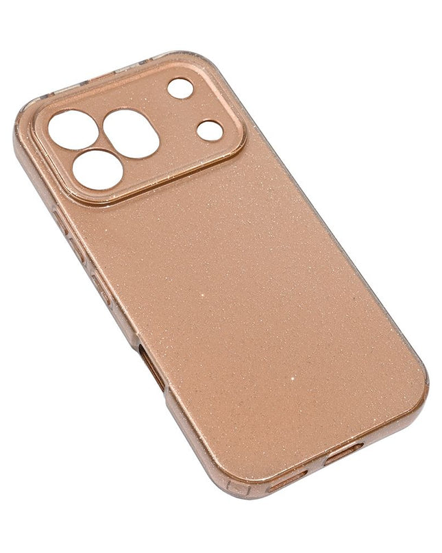 Maska za Honor 600/600 Pro roze zlatna Sparkle Dust
